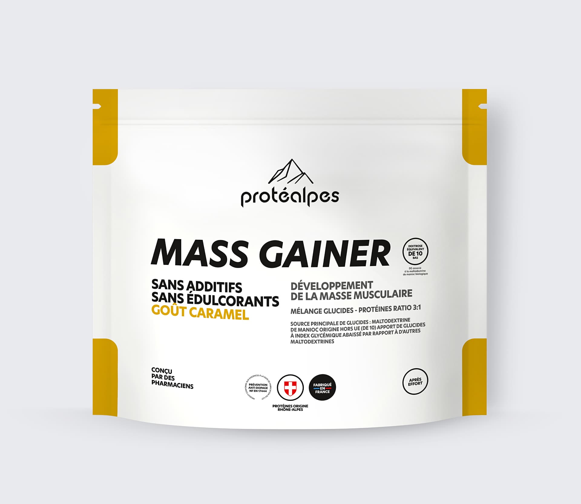 Mass Gainer goût caramel