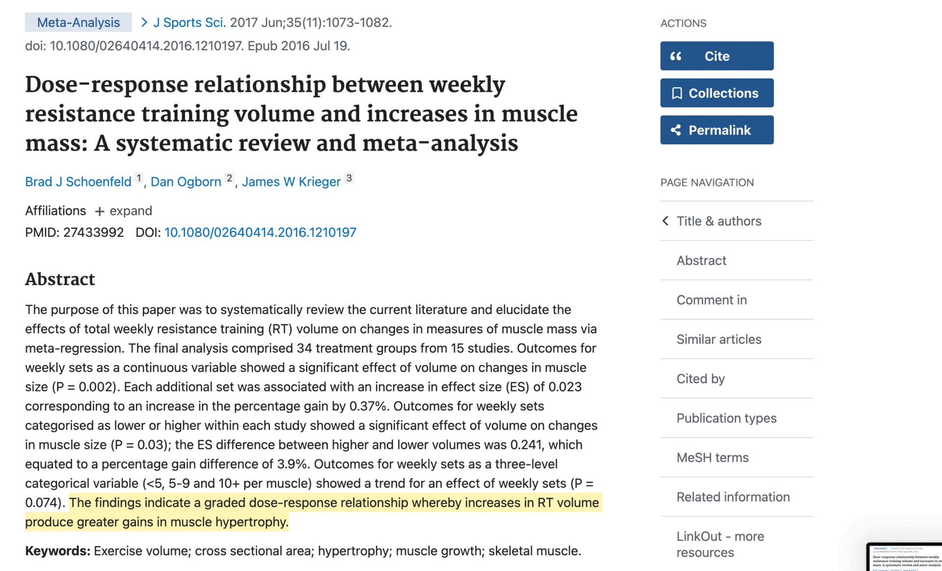 Studie über den Einfluss des Trainingsvolumens auf die Muskelmasse. Entdecken Sie hochwertige Sporternährung ohne Zusatzstoffe bei Protéalpes.