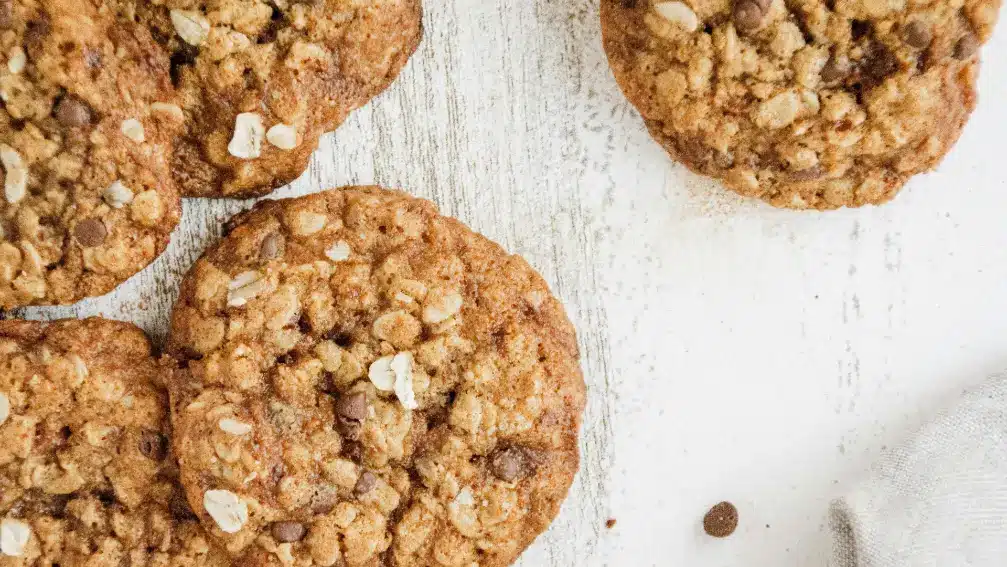Recette de cookies protéinés sans gluten et healthy