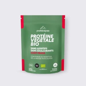 Protéine végétales BIO goût Fraise - Gamme classique